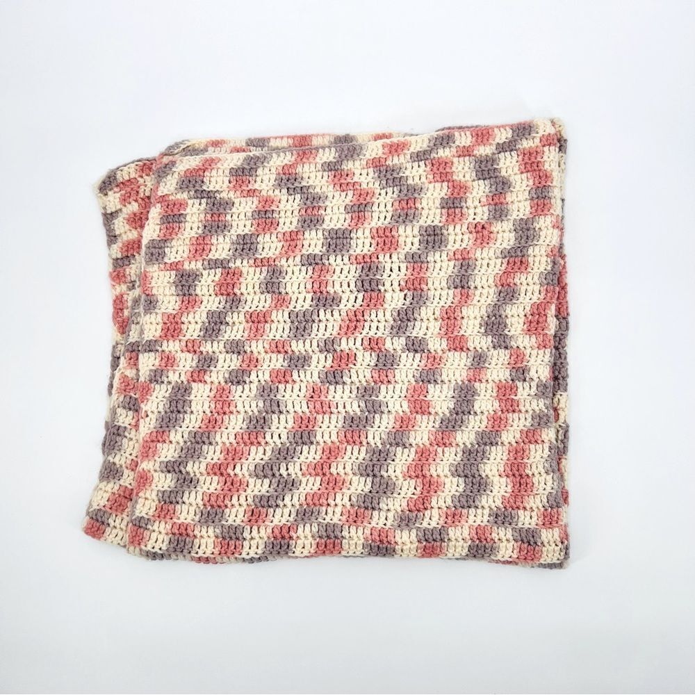 Blanket Crochet Handmade
Size 42” x 43”